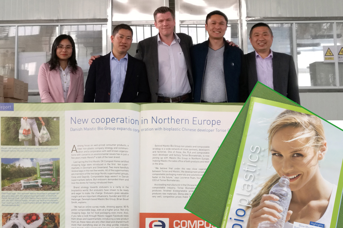 Maistic now Northern Europe sales office for leading bioplastic developer